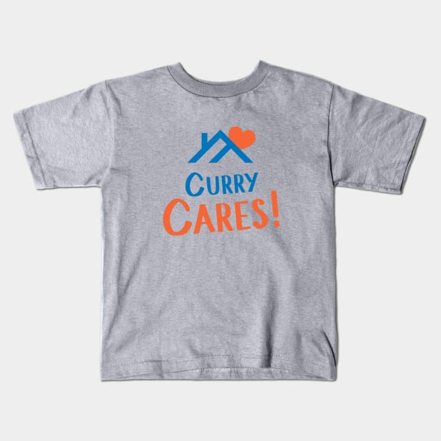 Curry Cares! Kids T-Shirt by CurryCares